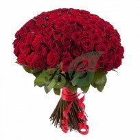Букет из 101 красной розы (Россия)